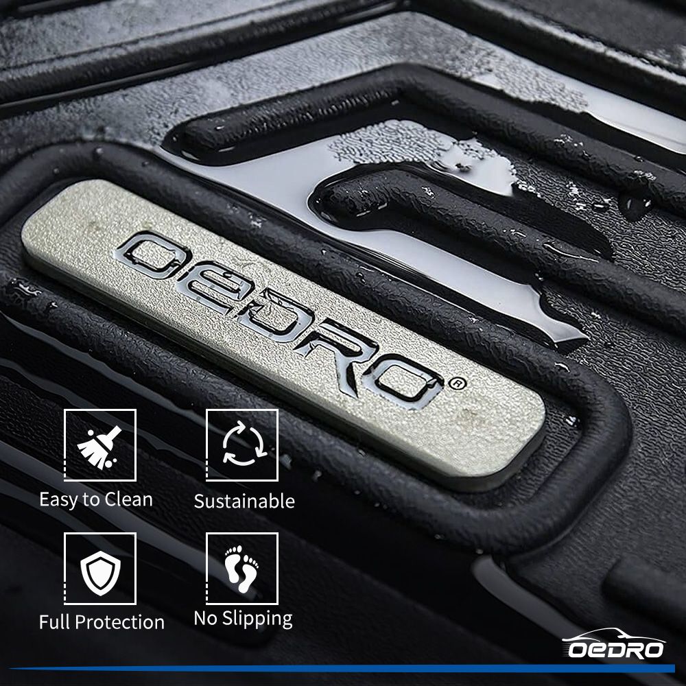 OEDRO 脚垫湿水纹理与防滑清洁卖点